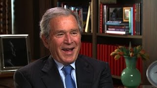 George W Bush on his dads brush with LBJs salty humor [upl. by Inait]