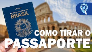 Como tirar seu passaporte passo a passo [upl. by Ekal]