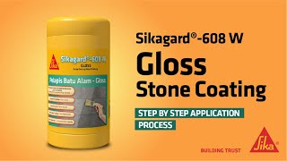 Sikagard®  608 W Gloss  Application Process [upl. by Swiercz828]