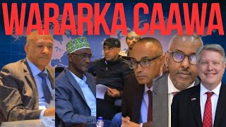 WARKA CAAWA Xogta Cusub Ee Heshiiska Soomaalida amp Canfarta Maraykan Oo La Hadlay Itoobiya amp Xogo [upl. by Hew]