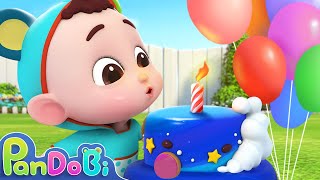 Happy Birthday  Birthday Party Song  Pandobi Nursery Rhymes amp Kids Songs [upl. by Mulcahy]