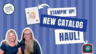 🔴 New 2022 Stampin Up Annual Catalog Haul  PreOrder Now [upl. by Ayana]