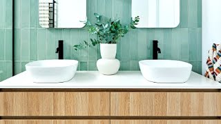 20 Bathroom Tile Trends 2023 Interior Design [upl. by Juni591]