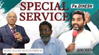 SPECIAL MEETING  Pst Dinesh  Tamil  Hindi  10  November  2024 [upl. by Carlin764]