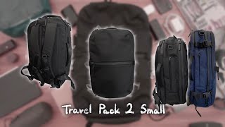 AER TRAVEL PACK 2 SMALL  Minimalist Travel Pack  Backpackingvol100 [upl. by Eberto]