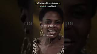 Miriam Makeba nicknamed « Mama Africa » [upl. by Erreipnaej]