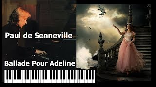 Ballade Pour Adeline  Paul de Senneville piano cover [upl. by Nywde112]