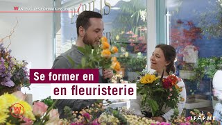 Clotilde se forme au métier de Fleuriste en Alternance avec lIFAPME chez Parilis [upl. by Ehcrop199]