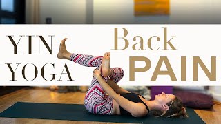 Yin Yoga For Back Pain  40min Yoga For All Levels  YogaCandi [upl. by Aivekal]