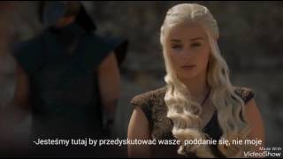 Gra o Tron sezon 6 odcinek 9 Rozmowa Daenerys z mistrzami [upl. by Ttirrej]