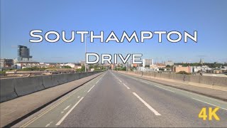 Exploring Southampton A Scenic City Drive in 4K [upl. by Gnuh]