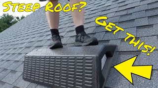 Conquer Steep Roofs With Ease The Pitch Hoppers Stressfree way to work on and Inspect roofs [upl. by Durware]