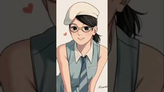 Sarada Uchiha edit saradauchiha edits naruto shorts [upl. by Griswold358]