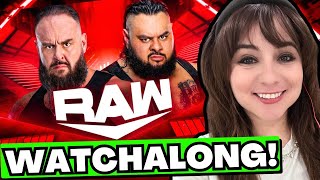 Braun Strowman vs Bronson Reed Last Monster Standing WWE RAW WATCHALONG 93024 w Denise [upl. by Ysabel]