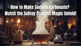 How to Make Sodium Carbonate Watch the Solvay Process Magic Unfold ✨ [upl. by Warfold655]