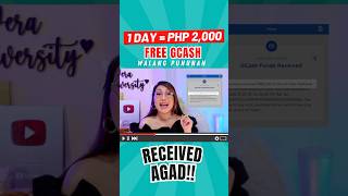 1 DAY  ₱2000 PAYOUT FREE GCASH SA APP NA TO  FAST PAYOUT SA GCASH NO INVITE  100 LEGIT [upl. by Ardehs]