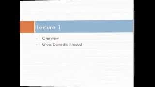 Intermediate Macroeconomics Chapter 3 Lecture 1 [upl. by Ehcrop]