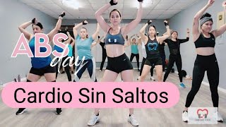 Cardio Sin Saltos  NO Jumping Cardio  Rutina Para Trabajar El Abdomen [upl. by Levins]