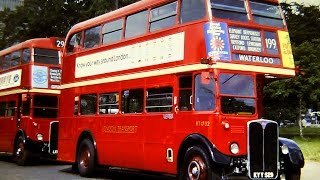 London Transport RTtype buses 197879 rallies and quotrealquot [upl. by Lynelle]