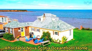 Nova Scotia Waterfront Cottage For Sale  313k  Nova Scotia Oceanfront Homes For Sale  040 ac [upl. by Harpole]