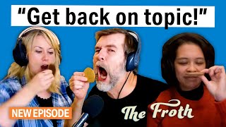 Podcast Completely Derailed by Chocolate Biscuits  Rhod Gilbert Sian Harries amp Ria Lina [upl. by Arney]