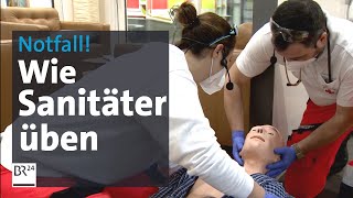 Den Ernstfall simulieren Realitätsnahes Training für Rettungskräfte  BR24 [upl. by Hollyanne]