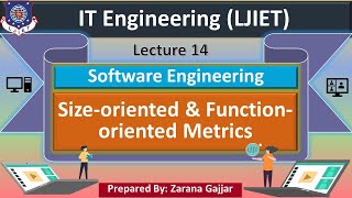 Lec14Sizeoriented amp Functionoriented Metrics  Software Engineering  IT Engineering [upl. by Aynnek]