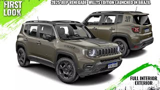 2025 Jeep Renegade Willys Edition Launched In Brazil  Only 500 Units  Full Interior Exterior [upl. by Trik]