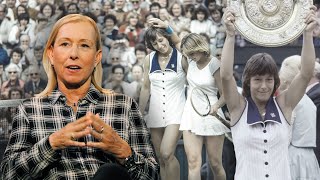 Martina Navratilova Reflects on 78 amp 79 Wimbledon Wins  Undeniable with Joe Buck [upl. by Eednil573]