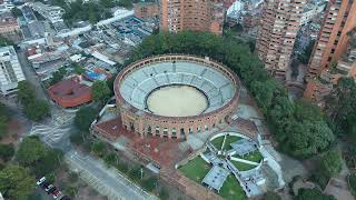 DJI Hotel Tequendama Bogota torre colpatria plaza de Santa María desde un Hubsan Zino mini pro [upl. by Gnuj]