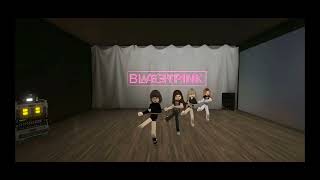 BLACKPINK quotPLAYING WITH FIREquot DANCE PRACTICE ROBLOX [upl. by Nelrac]