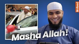 British Imam REACTS to Spanish Imam RECEIVING A CAR as a Gift [upl. by Roque]