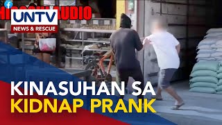 Vloggers na Tukomi brothers kinasuhan ng isang pulis kaugnay ng ginawang kidnap prank [upl. by Eirak860]