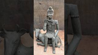 Bholenath murti makingmahadev idol making viralshorts78l [upl. by Aicac]