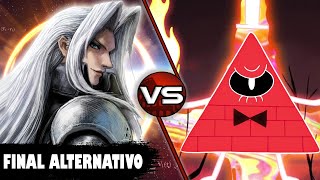 Sephiroth vs Bill Cipher Final Alternativo  Crossover Colosseum  Sub Español [upl. by Ahsikel876]