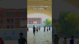 ROPE SKIPPING SKILLS amp EVENTS 💫trending shortsfeed sports youtubeshorts youtube talentviral [upl. by Matrona]