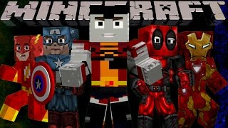 СТАНЬТЕ КЕМ УГОДНО В MINECRAFT 👽👽Обзор мода Minecraft quotSuperheroesquot [upl. by Tallulah]