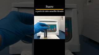 Tubo con gel separador Obtencion de suero tutorial laboratorioclinico [upl. by Oznola]