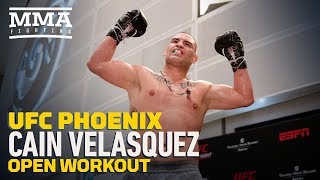 UFC Phoenix Cain Velasquez Open Workout Highlights  MMA Fighting [upl. by Noed64]