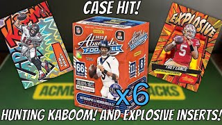 CASE HIT PULLED 2022 Absolute Football Blaster Box Opening [upl. by Collbaith]