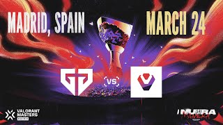 TH VCT 2024 MASTERS MADRID  DAY 9  GEN vs SEN  รอบ Grand Final [upl. by Jacqui485]