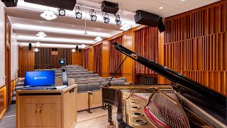 Eastman School of Music Completes Renovation of Howard Hanson Recital Hall [upl. by Eirot499]