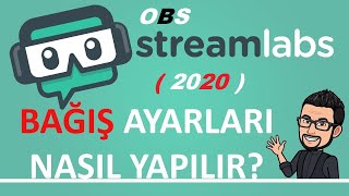 STREAMLABS OBS BAĞIŞ ABONE EKLEME  EĞİTİM SETİ 5 [upl. by Derzon35]