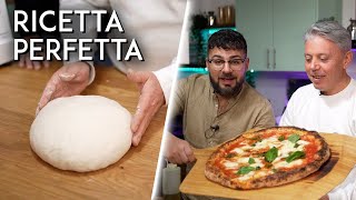 RICETTA PIZZA VERACE NAPOLETANA PIU BUONA DI NAPOLI di Vincenzo Esposito Pizzeria Carmnella [upl. by Chae]