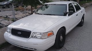 2011 Ford Crown Victoria Police Interceptor P7B The Beast [upl. by Guod241]