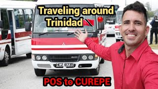 Traveling around Trinidad🇹🇹  POS to CUREPE [upl. by Joye550]