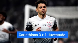 Corinthians 3 x 1 Juventude Narração Ulisses Costa  Rádio Bandeirantes  Copa do Brasil 2024 [upl. by Esinej485]