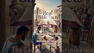 Real Bible Facts Part 13 The Census of Quirinius Confirming the Timing of Jesus’ Birth bible [upl. by Aneeled]