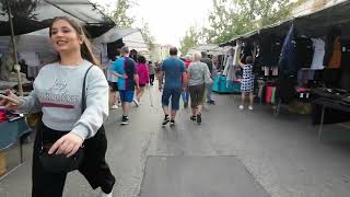 Fuengirola Costa del Sol  Tuesday Street Market Video 2 [upl. by Hadeehsar]