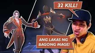 Bagong Hero ng ML na Mage Subrang Lakas Cecillion 32 Kill [upl. by Basso]